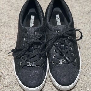Michael Kors Black and White Women's Sneakers